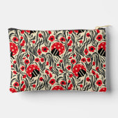 カスタム文字ザパドルポップ・アートの アクセサリーポーチ (裏面)