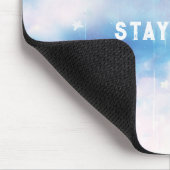 カスタム文字シテラルブルーネブラマウスパッド マウスパッド (コーナー)