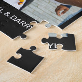 カスタム文字ジグソーパズル ジグソーパズル (側面)