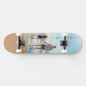 カスタム文字スケートボードユアオアズデザイン スケートボード (横)