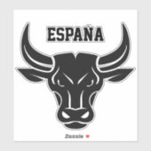 カスタム文字スタイル化ブル シール (シート)