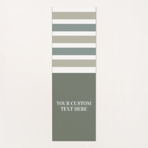 カスタム文字ストライプパターンヨガマット ヨガマット