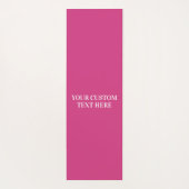 カスタム文字ストライプパターンヨガマット ヨガマット (裏面)