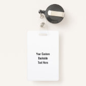 カスタム文字スノーボードバッジ バッジ (裏面リトラクタブル付き)