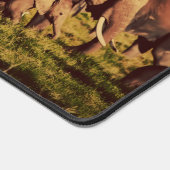 カスタム文字ゾウ デスクマット (コーナー)