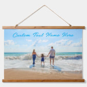 カスタム文字タペストリーあなたの家族の写真ギフト 吊り下げ型タペストリー (正面)