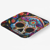 カスタム文字💀ディーアデムエルトス ペーパープレート (傾斜あり)