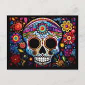 カスタム文字💀ディーアデムエルトス ポストカード (正面)