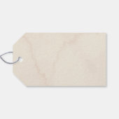 カスタム文字デザインスタジオMarbled Chair Lamp ギフトタグ (裏面横)