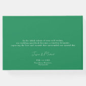 💍カスタム文字パッシフローラセレニティ ゲストブック (裏面)