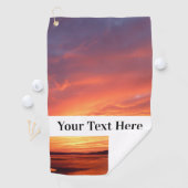 カスタム文字パーソナライズされた写真 ゴルフタオル (インサイチュ)