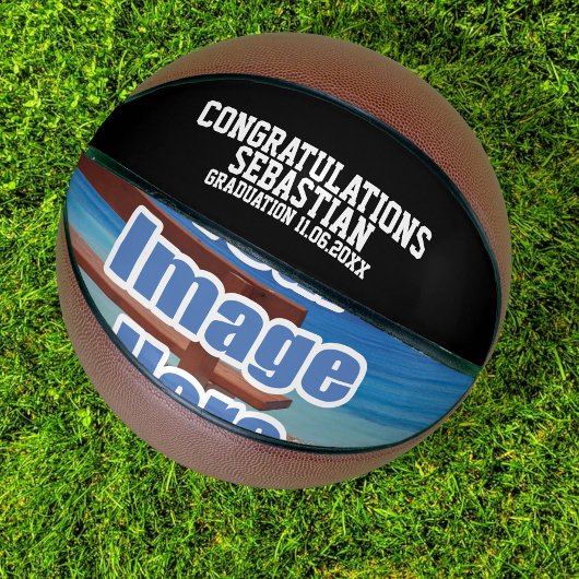 カスタム文字パーソナライズされた及び写真ギフトアイディア バスケットボール