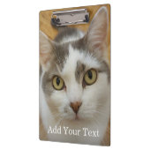 カスタム文字パーソナライズされた クリップボード (左)