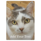 カスタム文字パーソナライズされた クリップボード (裏面)