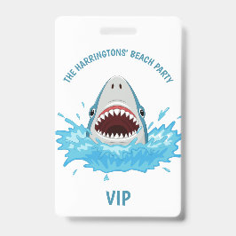 カスタム文字ビーチパーティーバッジ バッジ