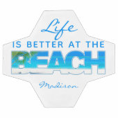 カスタム文字ビーチ サッカーボール (フラット)