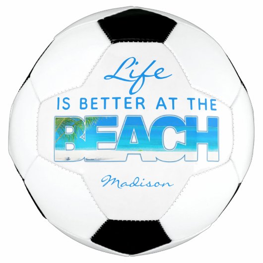 カスタム文字ビーチ サッカーボール (正面)