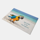 カスタム文字ビーチ ドアマット (アングル)