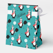 カスタム文字🐧ピックボールMerry Christmas 🎁 Favo フェイバーボックス (裏面サイド)