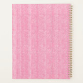 カスタム文字ピンクニッインスパイアト プランナー手帳 (裏面)