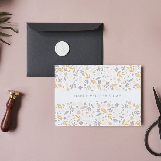 カスタム文字フローラ紙吹雪最高のマザーズの日