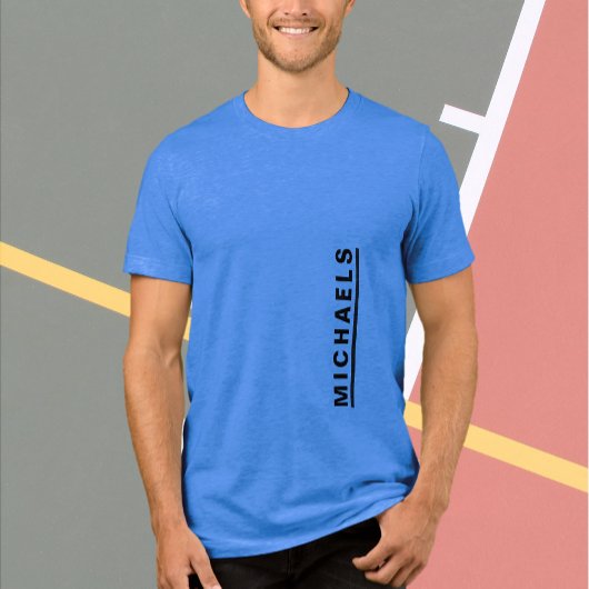 カスタム文字ブラックグラフィックTシャツ トライブレンドTシャツ