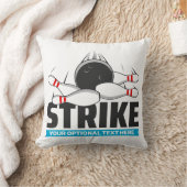 カスタム文字ボーリングストライキ クッション (ブランケット)