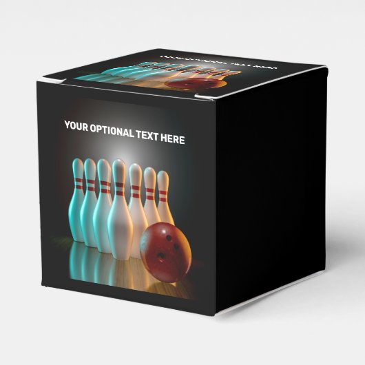 カスタム文字ボーリングストライキ フェイバーボックス (正面サイド)