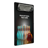 カスタム文字ボーリングストライキ ミニクリップボード (アングル)