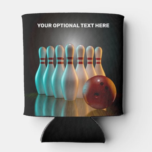 カスタム文字ボーリングストライキ 缶クーラー (裏面)