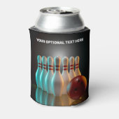 カスタム文字ボーリングストライキ 缶クーラー (缶裏面)