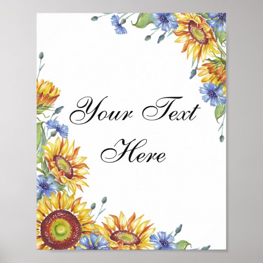 カスタム文字ポスター ポスター (正面)