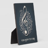 カスタム文字ミュージカルクレフ、 音符記号注 フォトプラーク (側面)