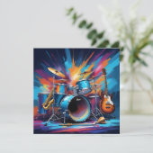 カスタム文字ミュージカル楽器 カード (スタンド正面)