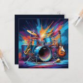 カスタム文字ミュージカル楽器 カード (正面/裏面インサイチュ)