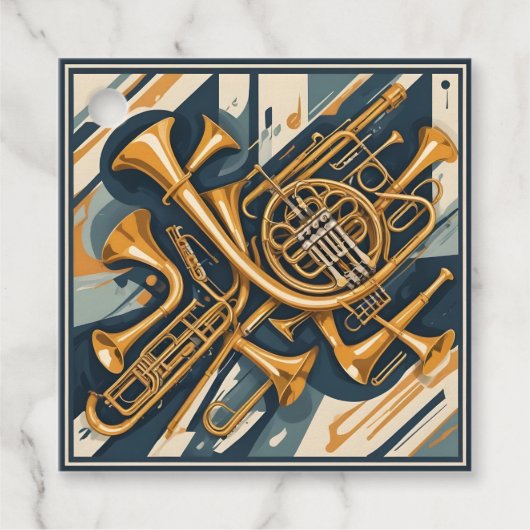 カスタム文字ミュージカル楽器 フェイバータグ (正面)