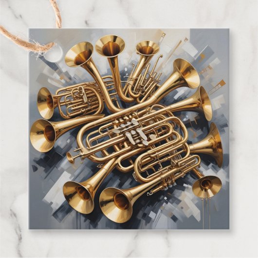 カスタム文字ミュージカル楽器 フェイバータグ (正面)