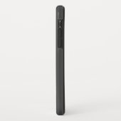 カスタム文字モダンデザイントレンディーパリ白黒 Case-Mate iPhoneケース (裏面/左)