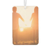 カスタム文字ラブユアデザインフレッシュナー カーエアーフレッシュナー (裏面)