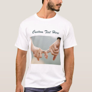 カスタム文字ラブTシャツあなたのロマンチックな贈り物 Tシャツ