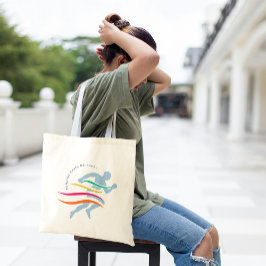 カスタム文字ランナー/アスリート トートバッグ