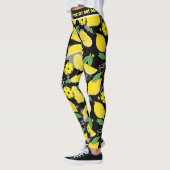 🍋カスタム文字🍋レモンピックボール レギンス (左)