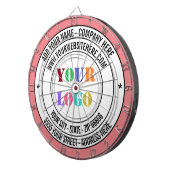 カスタム文字ロゴおよびビジネスダーツボード ダーツボード (正面右)