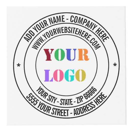 カスタム文字ロゴおよびビジネスプロモーションキューブ フォトキューブ (正面)