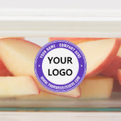 カスタム文字ロゴおよびビジネスラベルテンプレート ラベル (貼付)