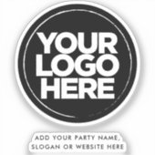 カスタム文字ロゴおよび宣伝用の電話スタンプ シール (正面)