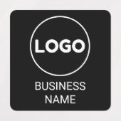 カスタム文字ロゴおよび正方形の布の衣料品ラベル ラベル (デザイン2)