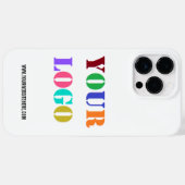 カスタム文字ロゴとビジネスiPhoneケース Case-Mate iPhoneケース (裏面 (横))