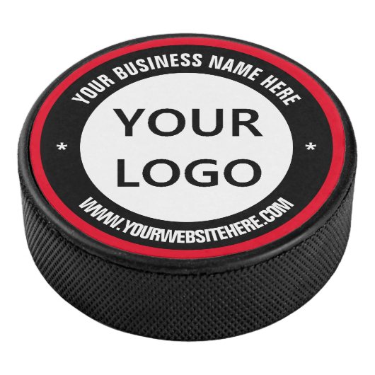 カスタム文字ロゴとホッケーパック – お使いの色 アイスホッケーパック (3/4)