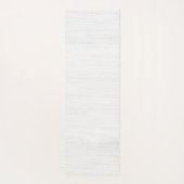 カスタム文字ロゴとライトウッドエレガント ヨガマット (裏面)